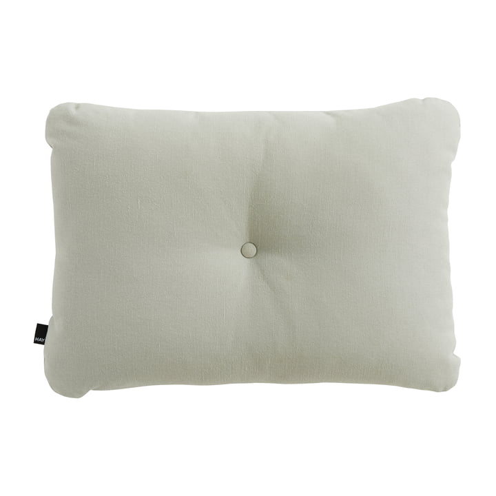 Dot Cushion XL, Planar, lysegrå fra Hay