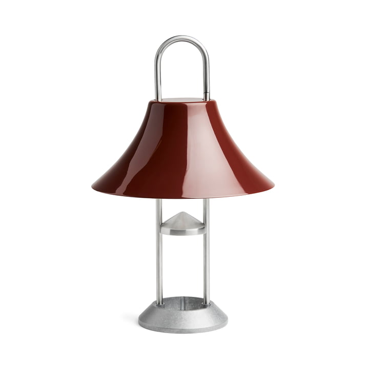 Mousqueton LED-lampe, jernrød fra Hay