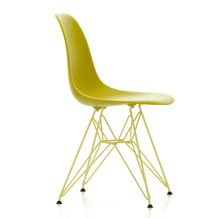 Vitra - Eames Plastic Side Chair DSR, citron/sennep