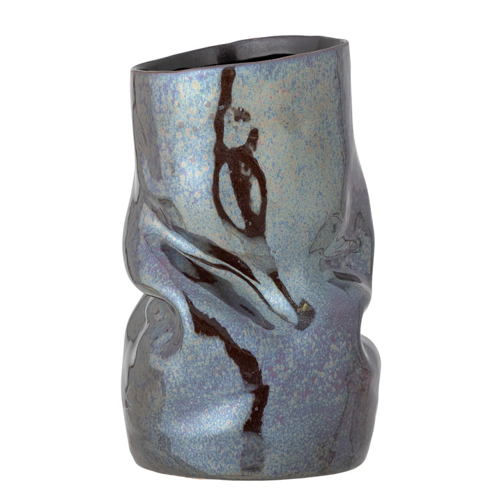 Bloomingville - Apio Vase, H 22,5 cm, sort