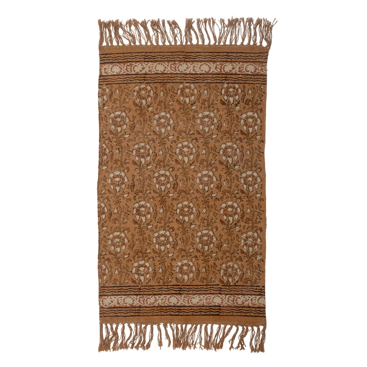 Bloomingville - Tonje tæppe, brun