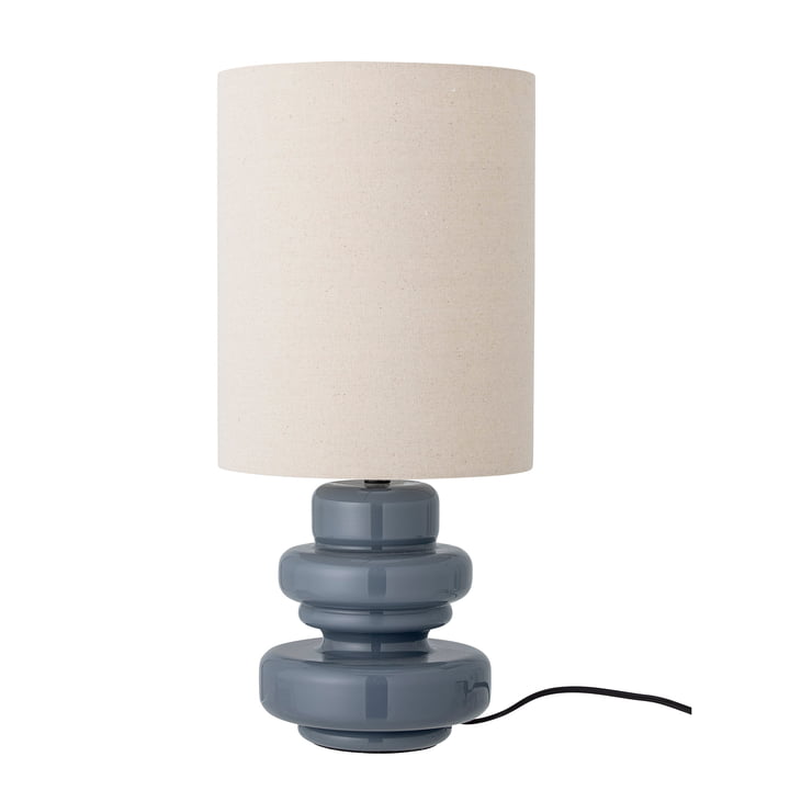 Bloomingville - Fabiola bordlampe, H 51 cm, blå