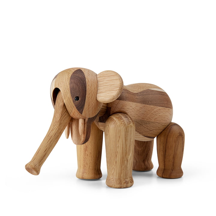 Elephant Reworked Anniversary Mini af Kay Bojesen i blandet træ version