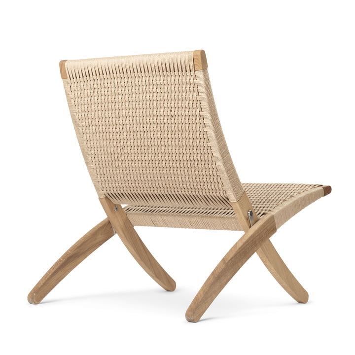 MG501 Cuba stol, olieret eg / natur af Carl Hansen