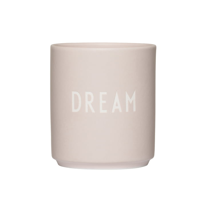 AJ Favourite porcelæn krus fra Design Letters i Dream / pastel beige version