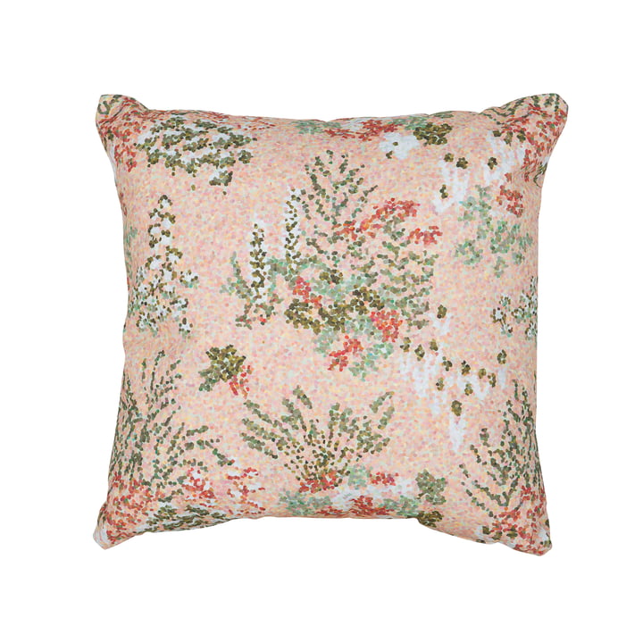 Bouquet Sauvage Outdoor Cushion fra Fermob i pudderrosa udgave