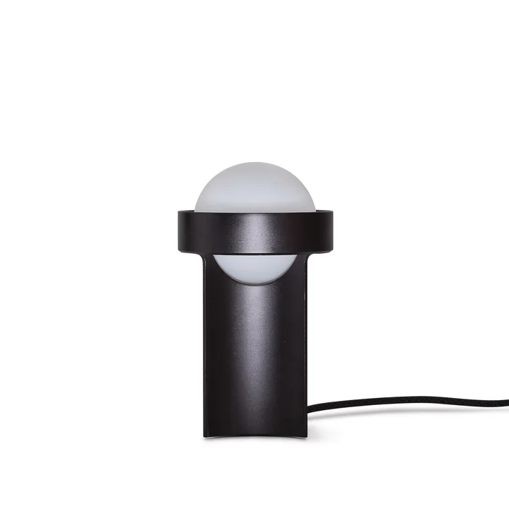 Loop Bordlampe S, mørkegrå fra Tala