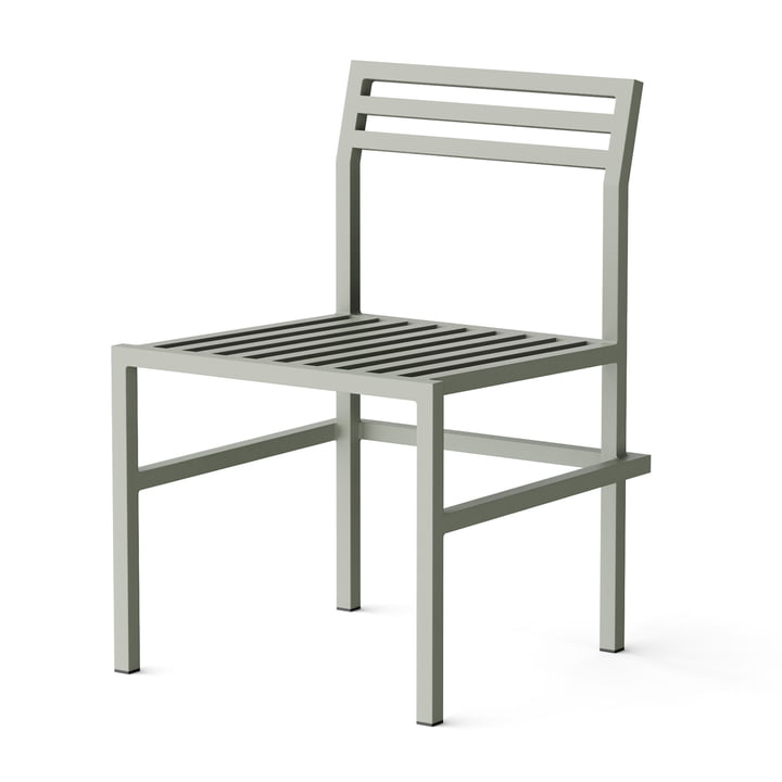 NINE - Outdoor Dining Chair, grå RAL 120 70 05