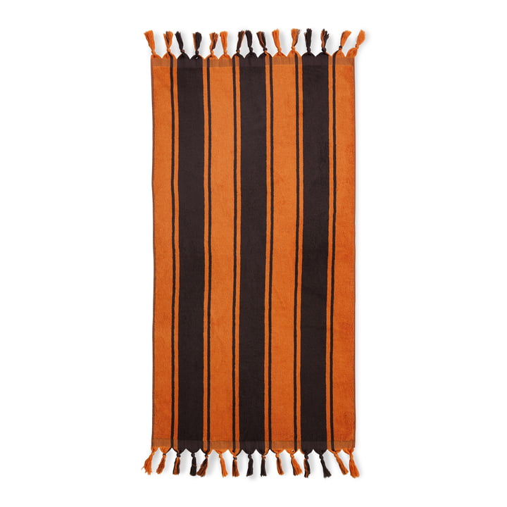 1965 badehåndklæde, 70 x 140 cm, orange/brun fra HKliving
