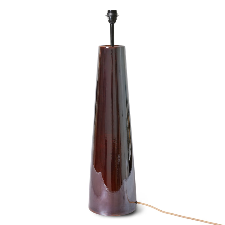 Cone gulvlampefod, XL, brun fra HKliving