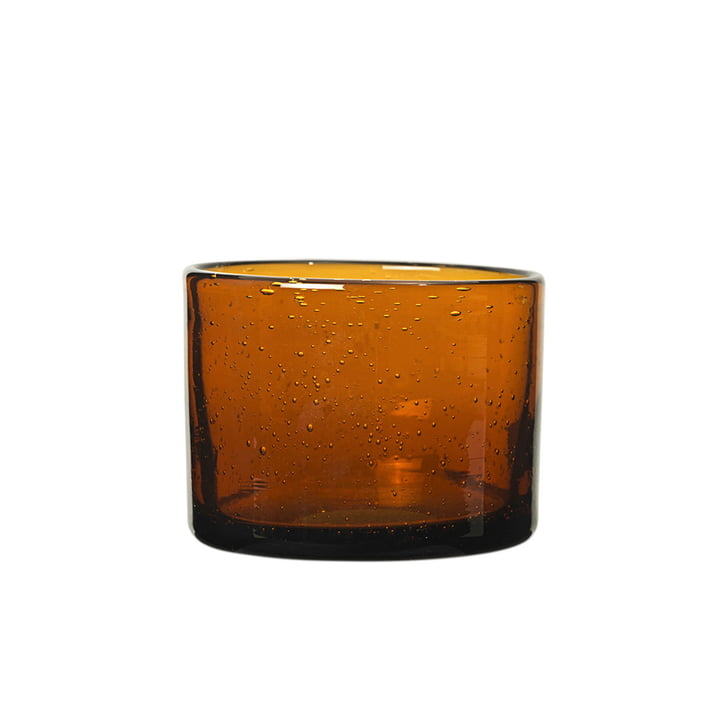 Oli vandglas, H 6 cm, genbrugsrav fra ferm Living