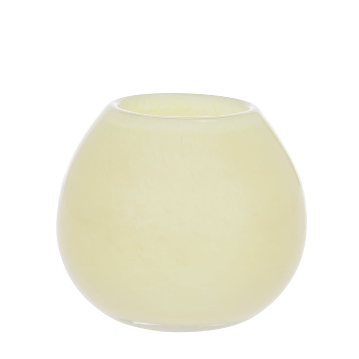 Kojo Hurricane Vase, Ø 11 x 9 cm, vanilje fra OYOY