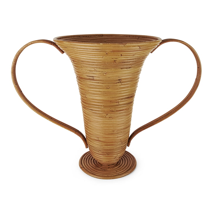ferm Living - Amphora Vase, H 41 cm, naturligt bejdset