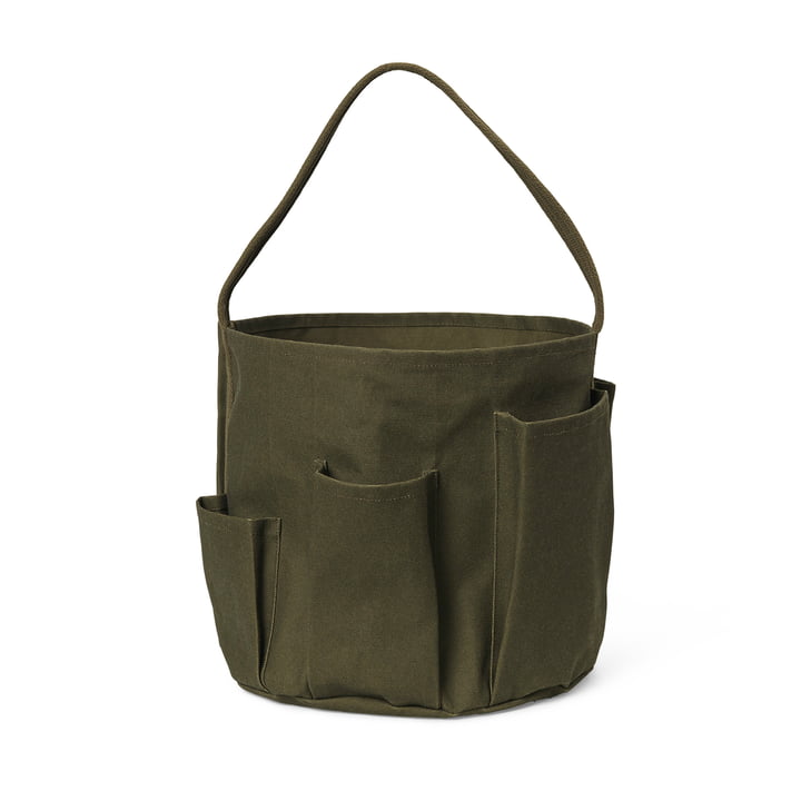 ferm living - Bark have bucket bag, oliven