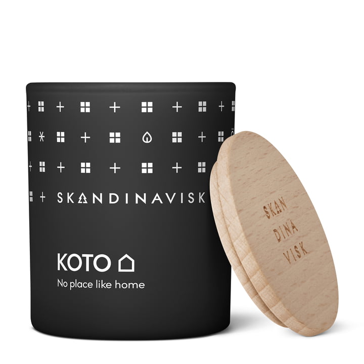 Duftlys med låg Ø 5,1 cm, Koto fra Skandinavisk