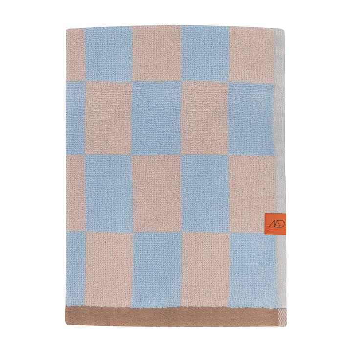 Retro badehåndklæde fra Mette Ditmer i den lyseblå udgave