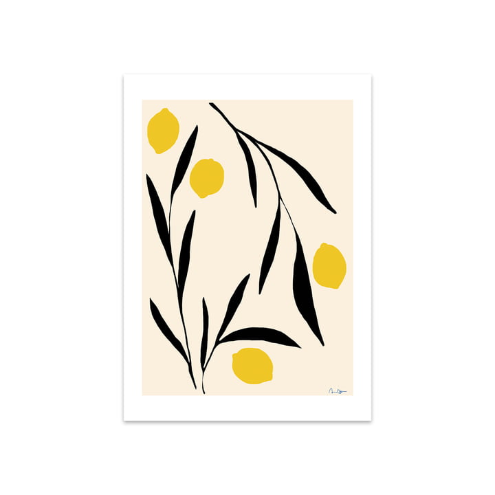 Lemon af Anna Mörner, 50 x 70 cm