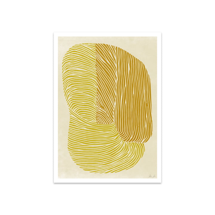 Yellow Reef af Rebecca Hein, 50 x 70 cm fra The Poster Club
