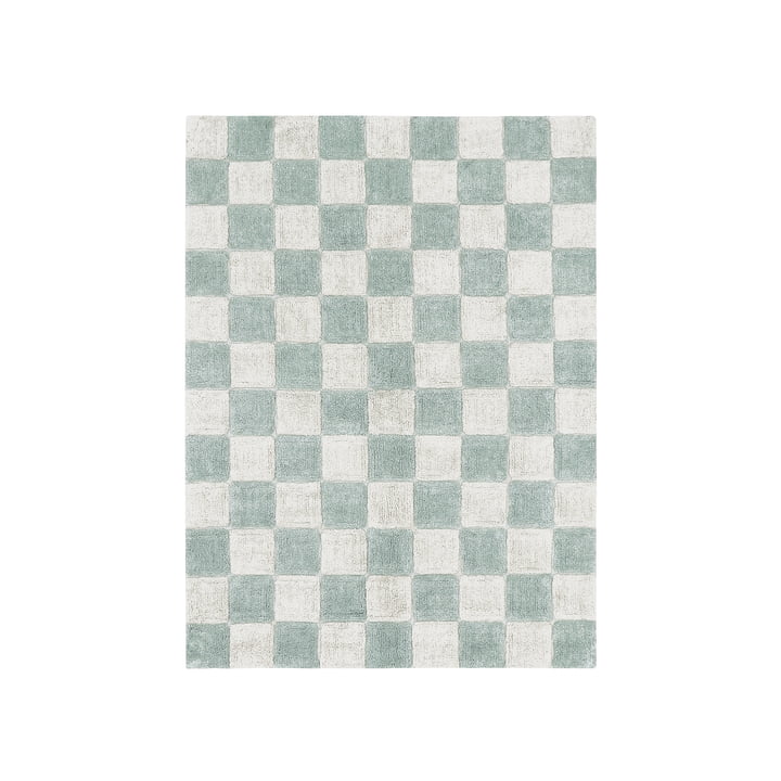 Kitchen Tiles tæppe, 120 x 160 cm, salvieblå fra Lorena Canals