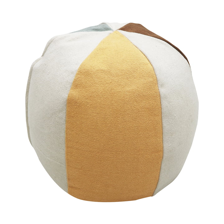 Ball, Ø 45 cm, natur/brun/gul fra Lorena Canals