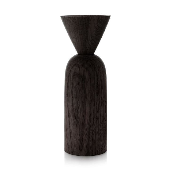 Shape Cone Vase af applicata i bejdset egetræsfinish
