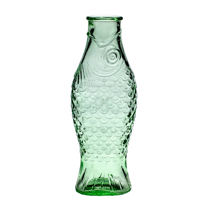 Fish & Fish glasflaske fra Serax i farven grøn