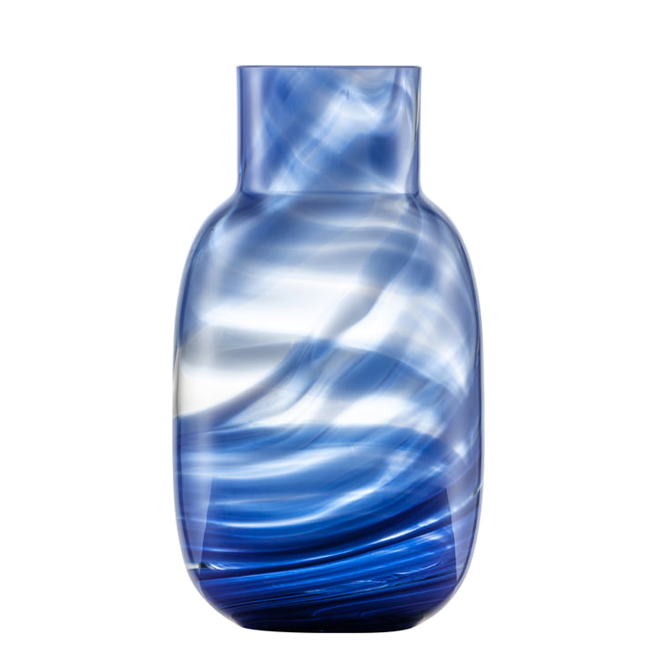 Waters vase fra Zwiesel Glas i farven blå