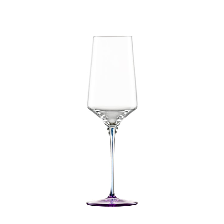 Ink champagneglas fra Zwiesel Glas i farven violet