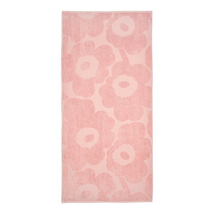 Unikko badehåndklæde, 70 x 150 cm, pink/pudder fra Marimekko