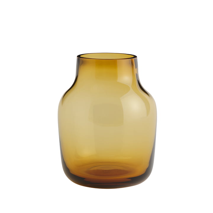 Muuto - Silent Vase, Ø 15 cm, brændt orange