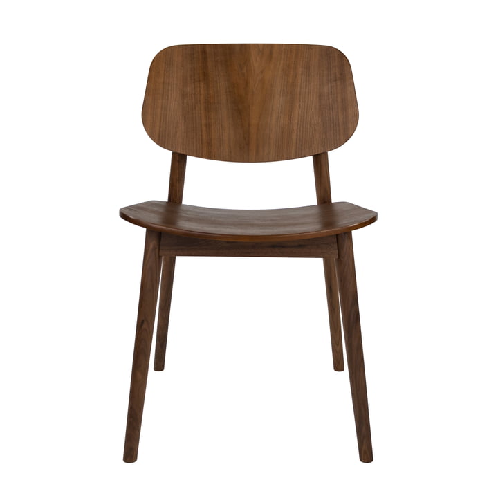 Studio Zondag - Baas Dining Chair Solid og Finer, olieret valnød