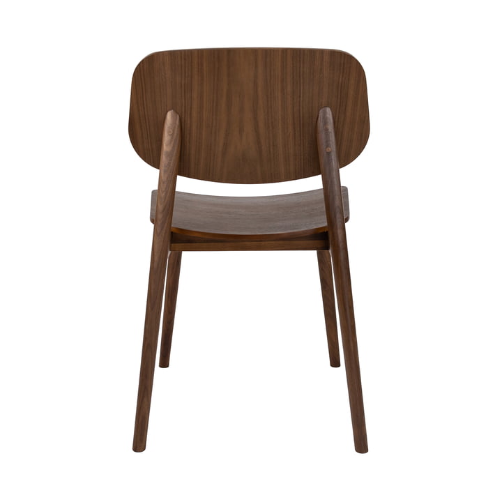 Studio Zondag - Baas Dining Chair Solid og Finer, olieret valnød