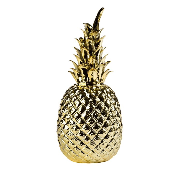 Pols Potten - Ananas pynteobjekt, guld