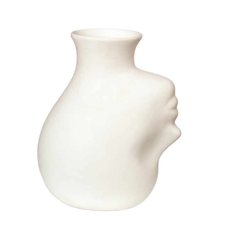 Pols Potten - Vase Head Upside Down, hvid