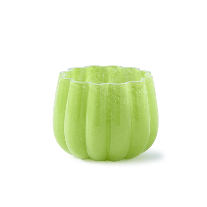 Pols Potten - Melon Vase Hurricane, grøn