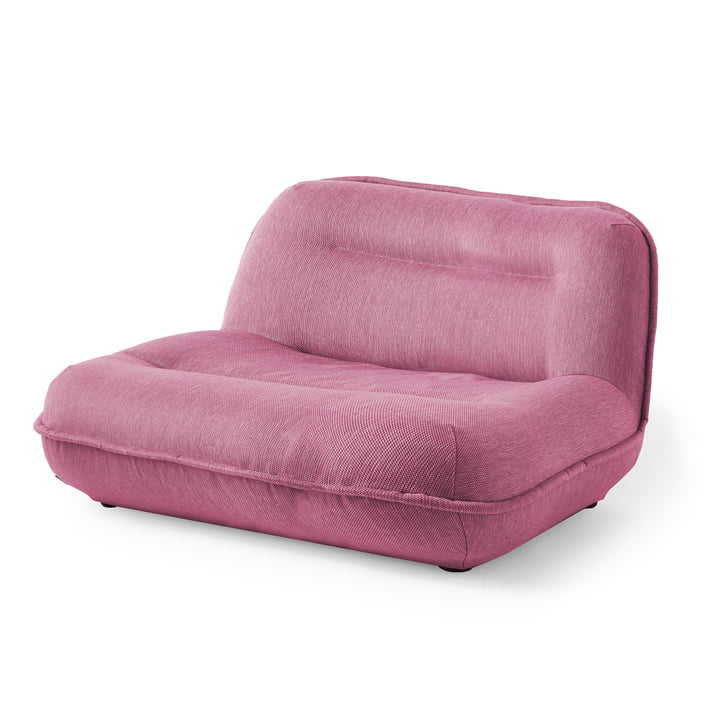 Pols Potten - Puff Love Seat, L 130 cm, lys pink