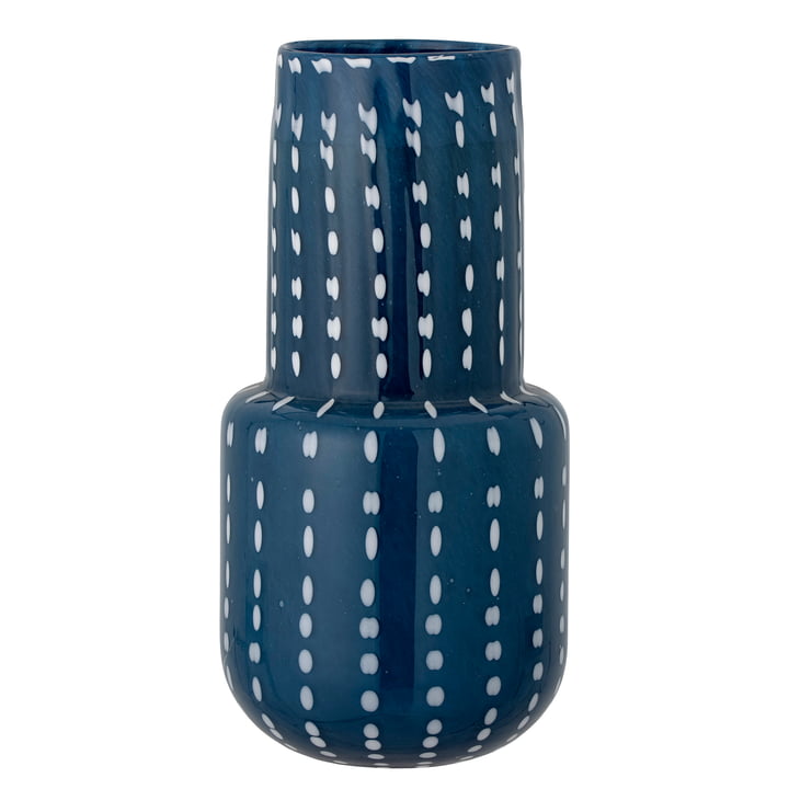 Bloomingville - Mayim Vase, H 35 cm, blå