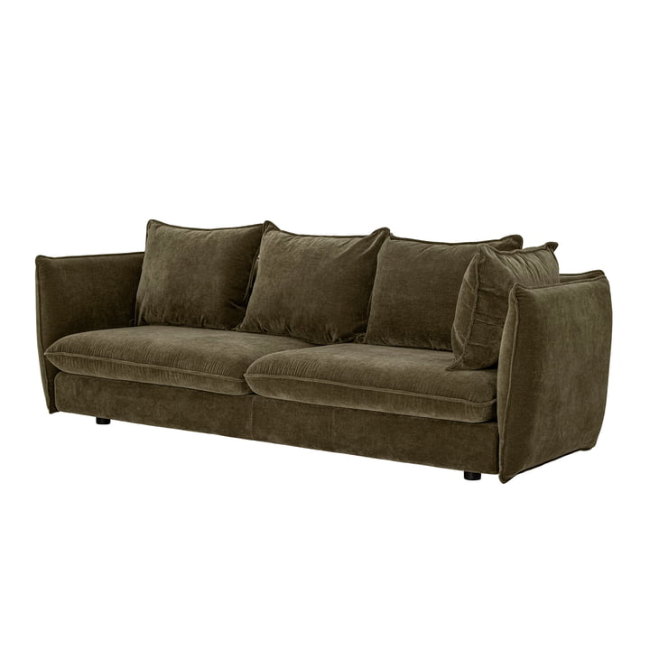 Bloomingville - Austin Sofa, grøn, genanvendt polyester