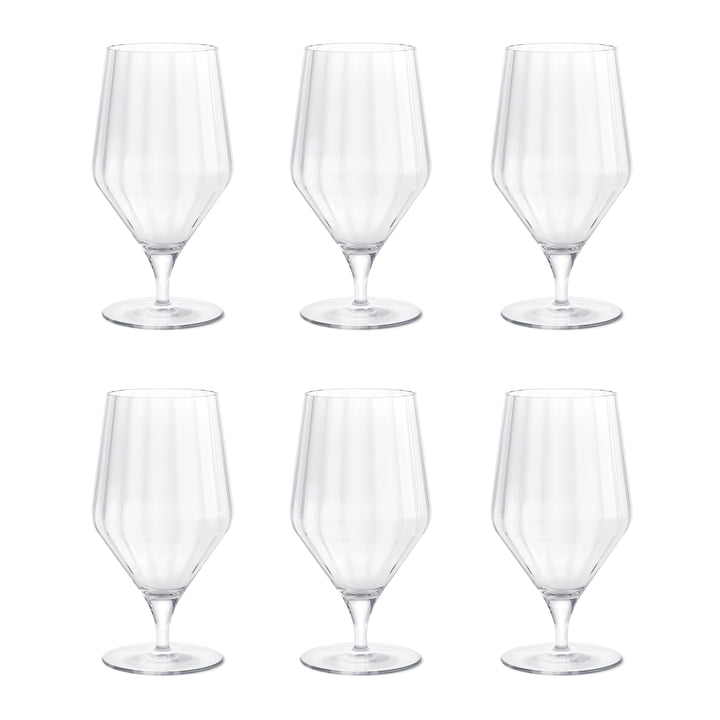 Bernadotte ølglas 450ml (sæt med 6) fra Georg Jensen