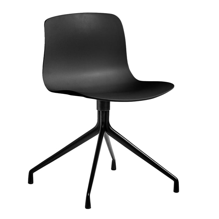 HAY - About A Chair AAC 10, aluminium sort / sort 2. 0