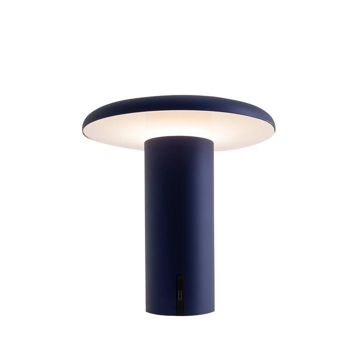 Takku bordlampe LED, anodiseret blå fra Artemide
