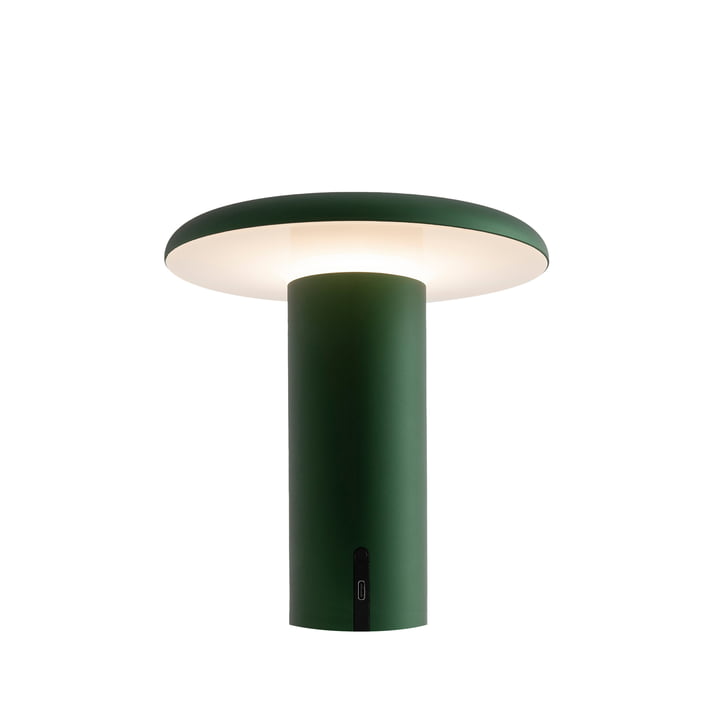 Takku bordlampe LED, anodiseret grøn fra Artemide