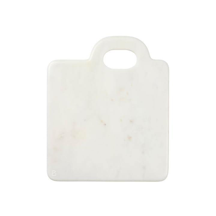 Broste Copenhagen - Olina skærebræt, B26 x L30 x H1,4 cm, marmor