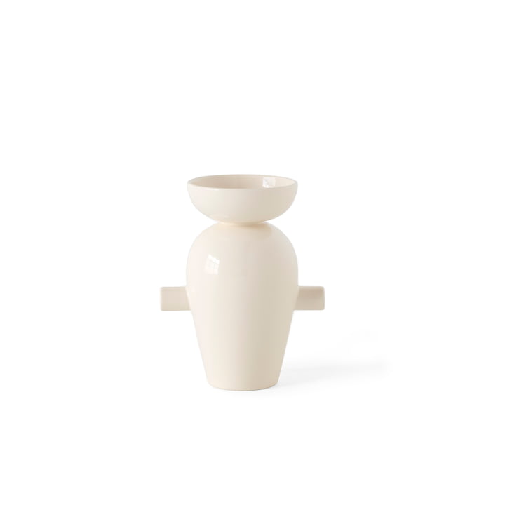 Momento JH40 Vase, H 27, creme fra & Tradition