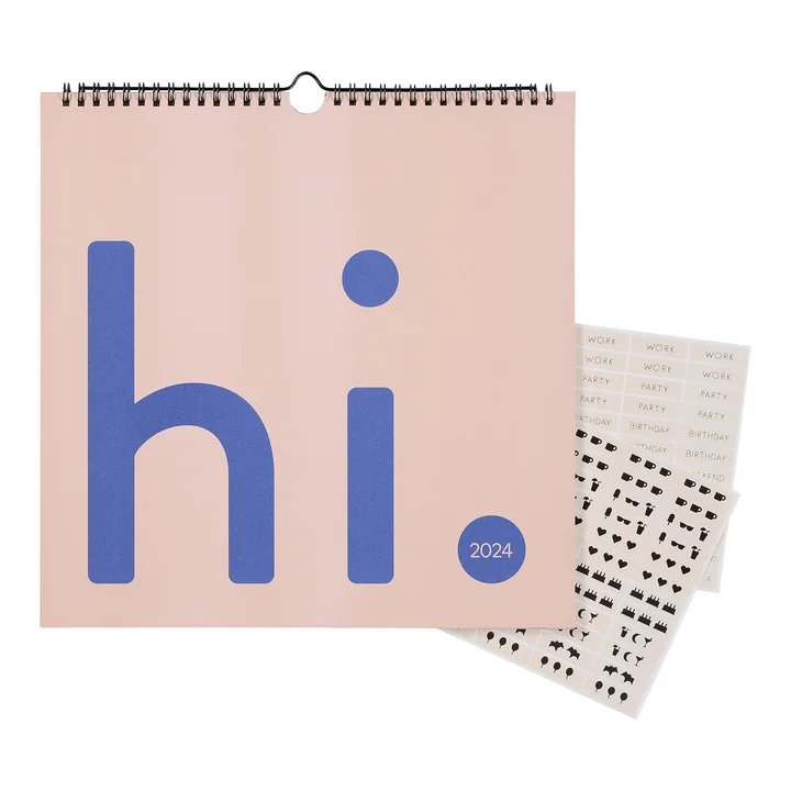 Design-Breve-Vægkalender-2024-beige-kobolt-blå-fri