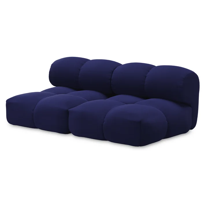 OUT Objekte unserer Tage - Sander 02 2. 5-personers sofa, midnatsblå (Xtreme YS024)