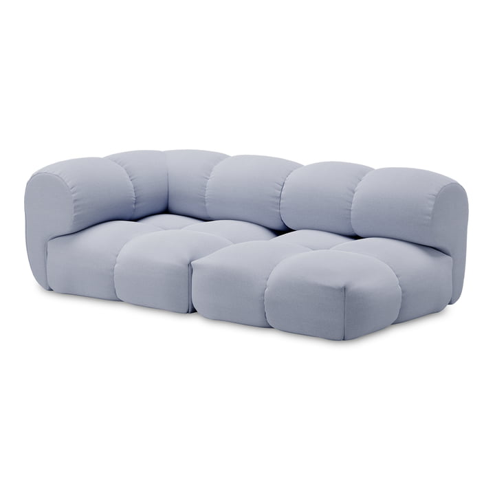 OUT Objekte unserer Tage - Sander 03 Left 2. 5-personers sofa, lyseblå (Xtreme YS173)