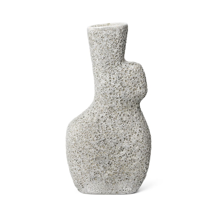 Yara Vase, Stor, grå pimpsten fra ferm Living