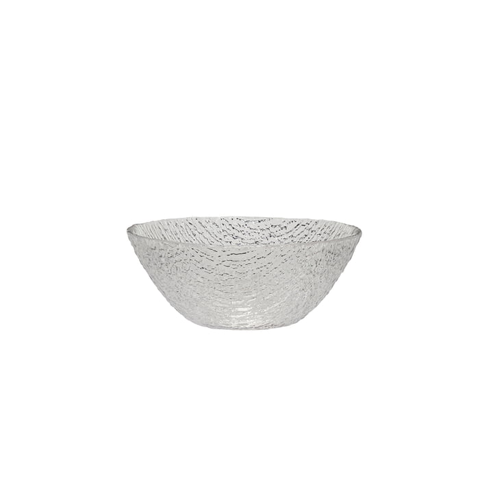 Hübsch Interior - Fuyu skål, medium, struktureret / klar