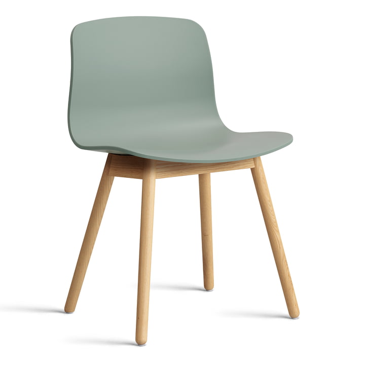 Hay - About A Chair AAC 12, lakeret eg / efterårsgrøn 2. 0